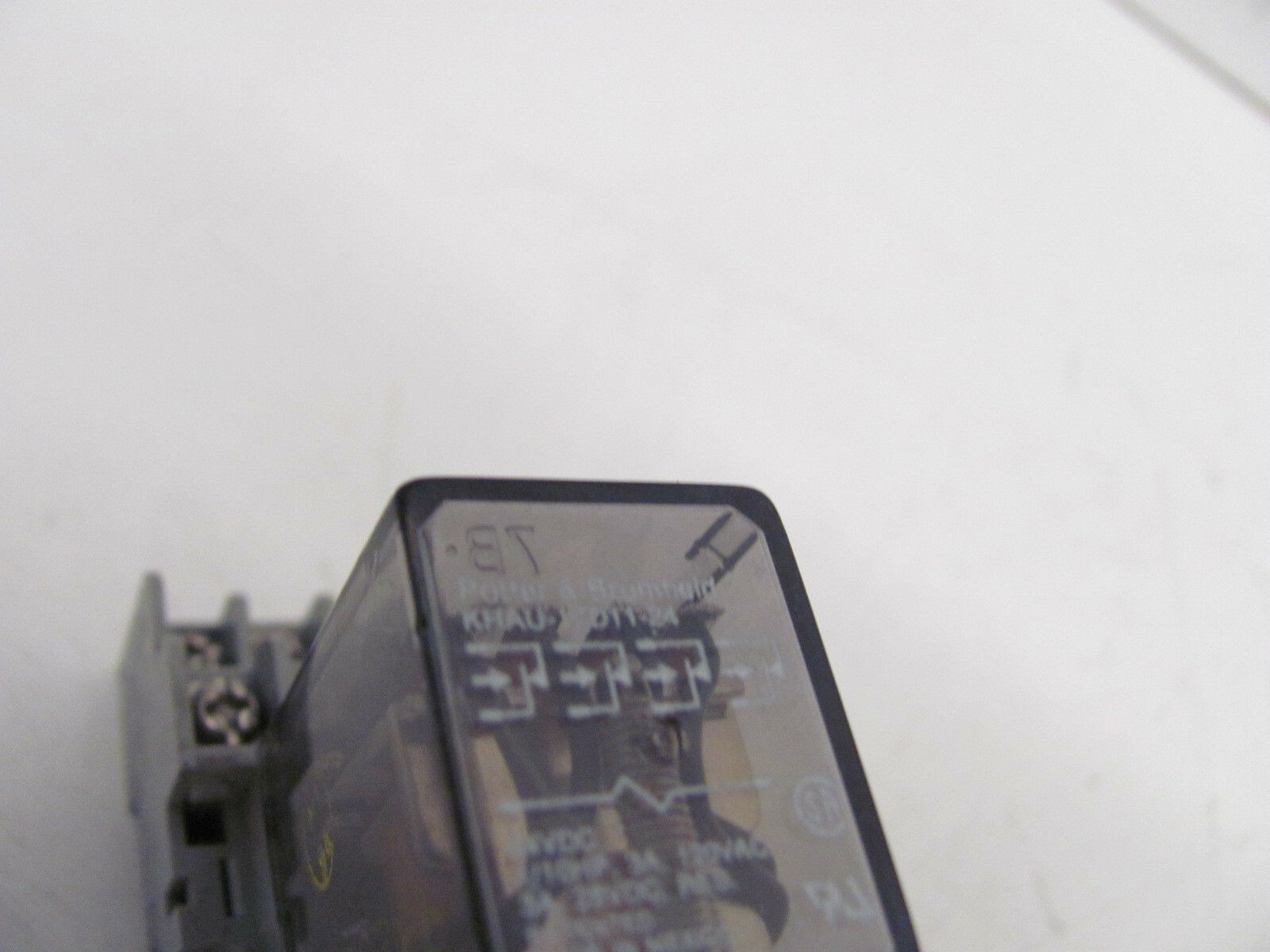 POTTER & BRUMFIELD 27E894 SOCKET /W KHAU-17D11-24 RELAY 24VDC