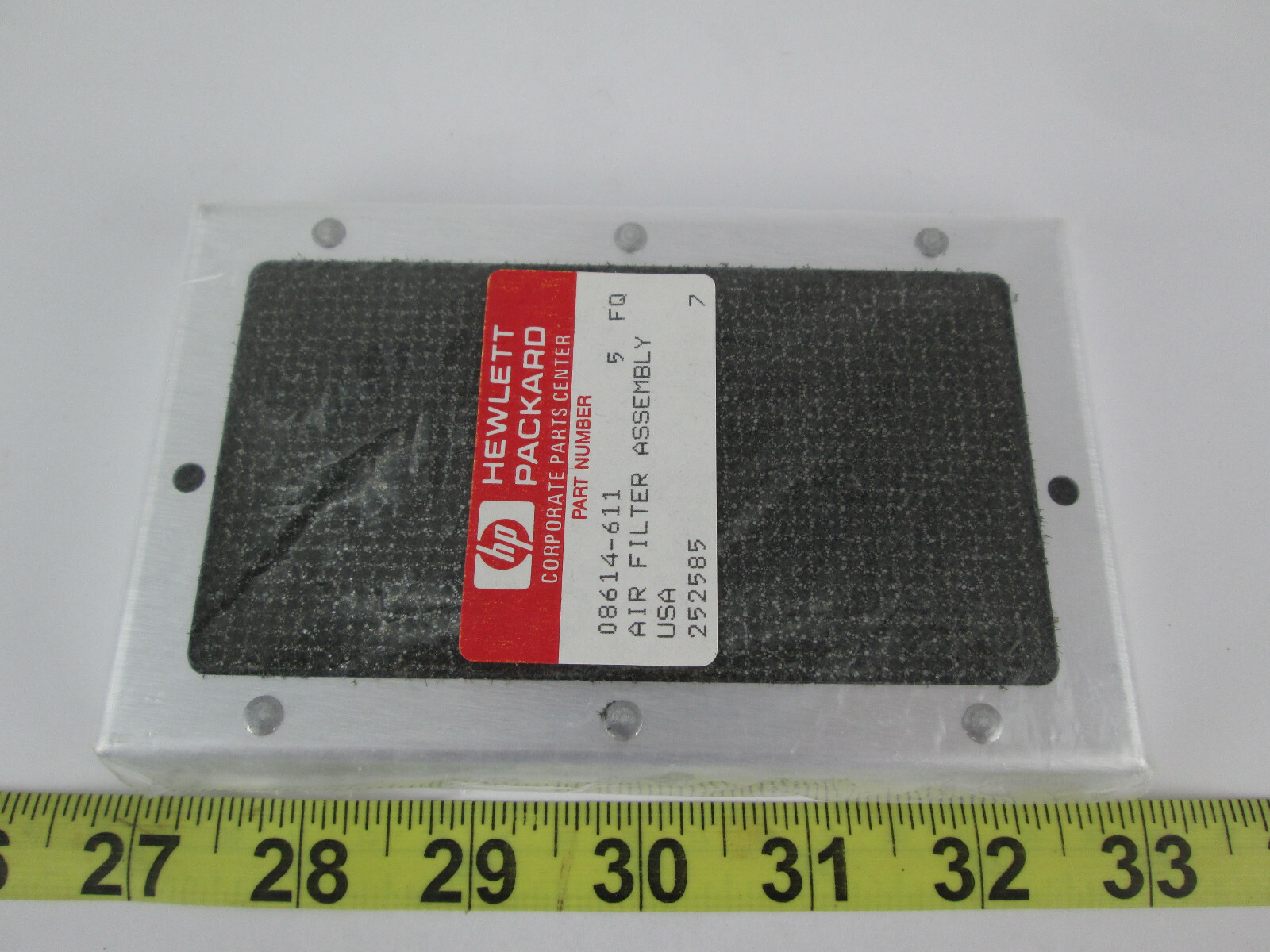 New Old Stock NOS HP Hewlett Packard Air Filter Assembly 08614-611 4130009184425