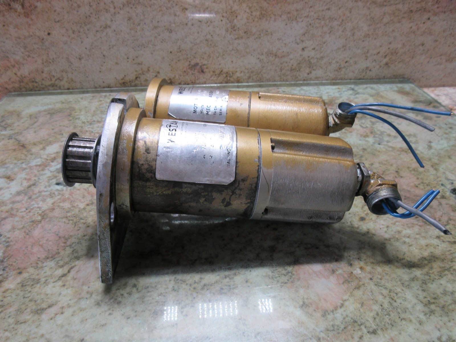 WESTAMP SERVO MOTOR M-170 75V 7V/1000 RPM BURKE J TYPE CNC MILL CNC3MD EACH