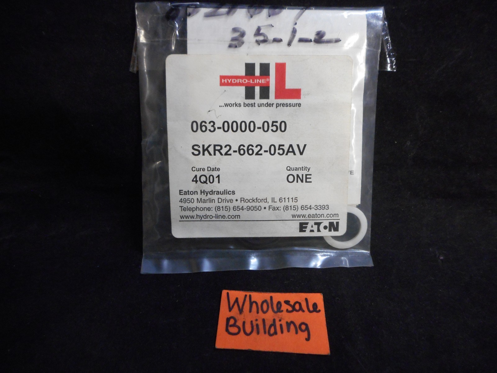 EATON/HYDRO-LINE, CYLINDER SEAL KIT, SKR2-662-05AV, 063-0000-050