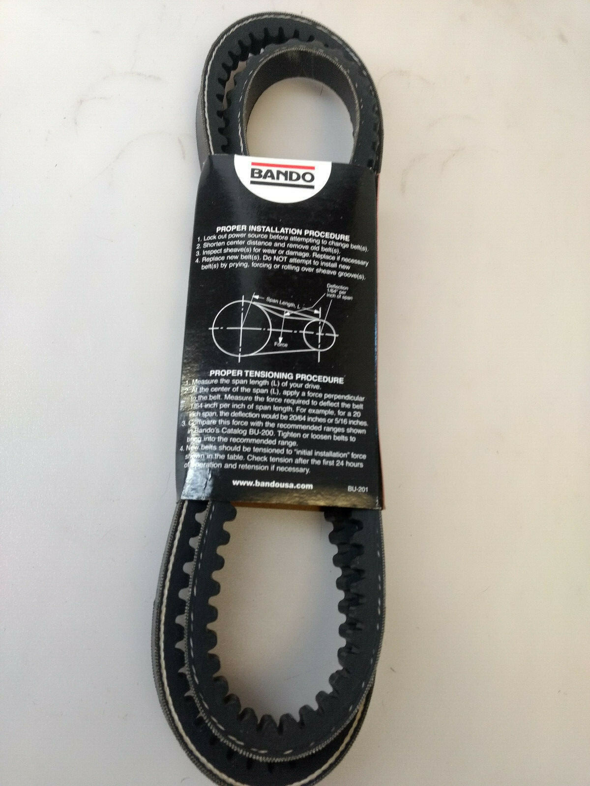 Bando Premium V-Belt BX62 Dayton