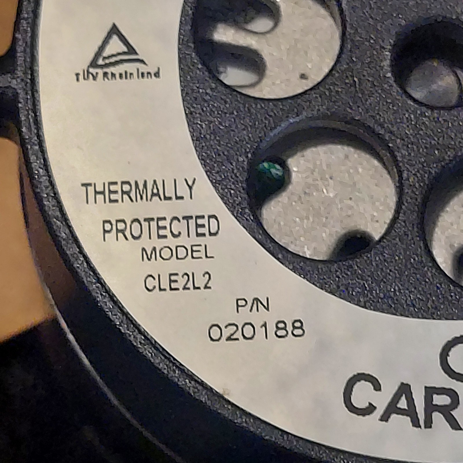Caravel CLE2L2 115VAC Industrial Cooling Fan 172mm 50/60Hz