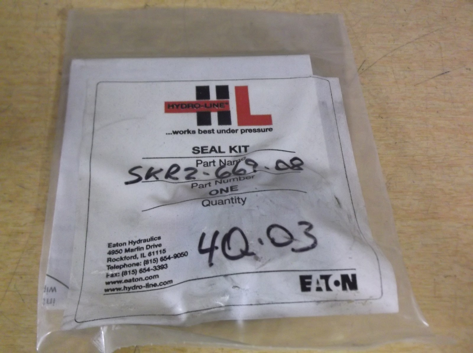 NEW Eaton Hydroline Seal Kit SKRZ 669.08 4Q.03 *FREE SHIPPING*