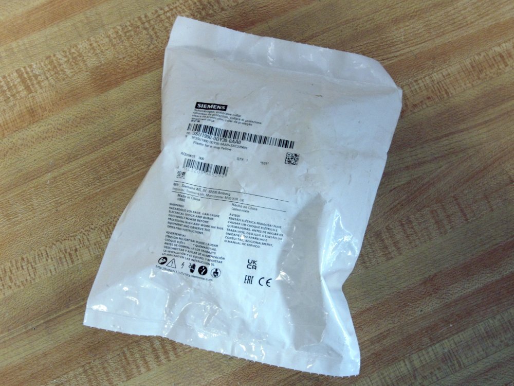 Siemens 3SU19000-0DY30-0AA0 Protective Collar 3SU190000DY300AA0