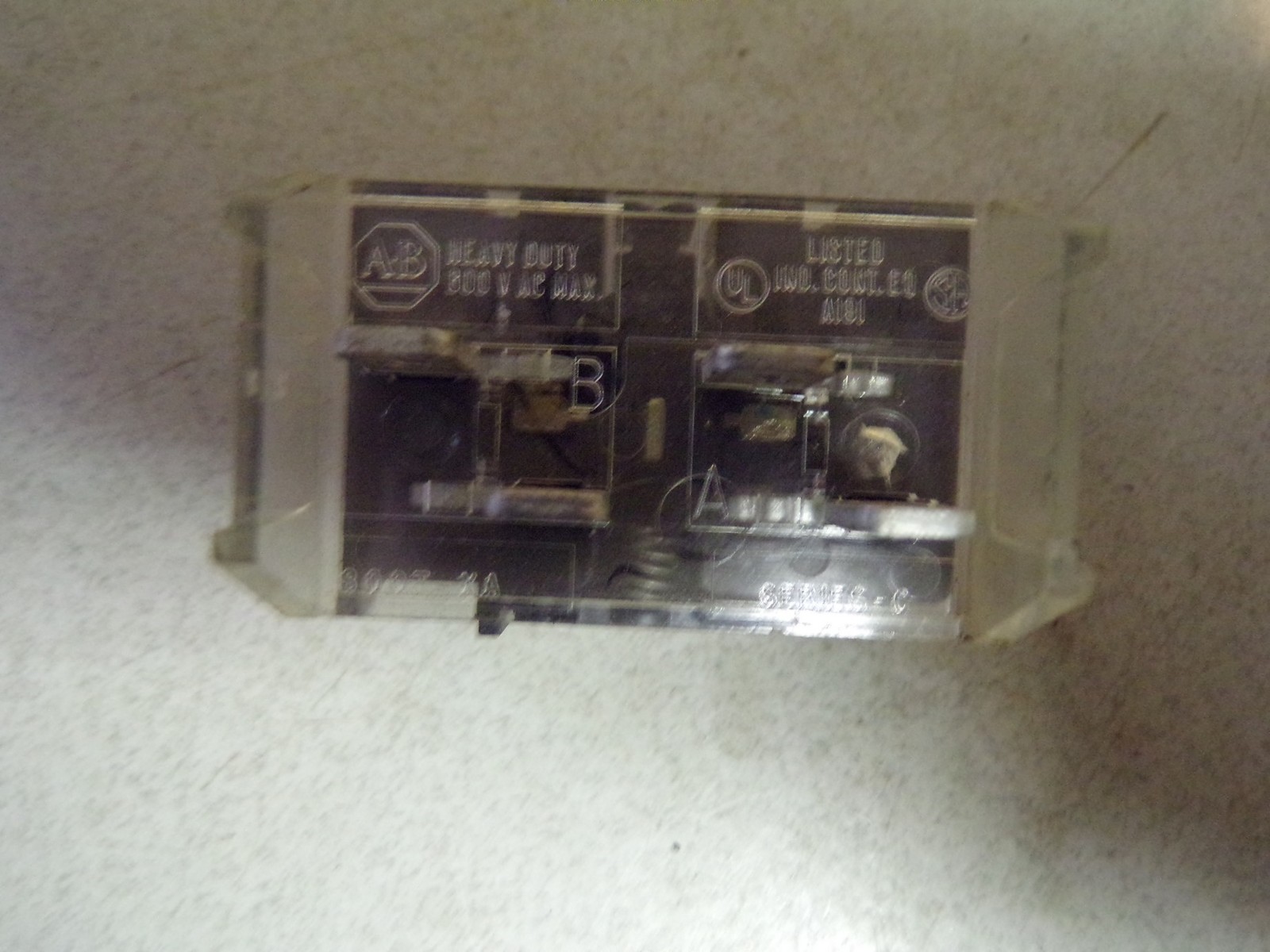 Allen Bradley 800TXA Series C Contact Block *FREE SHIPPING*