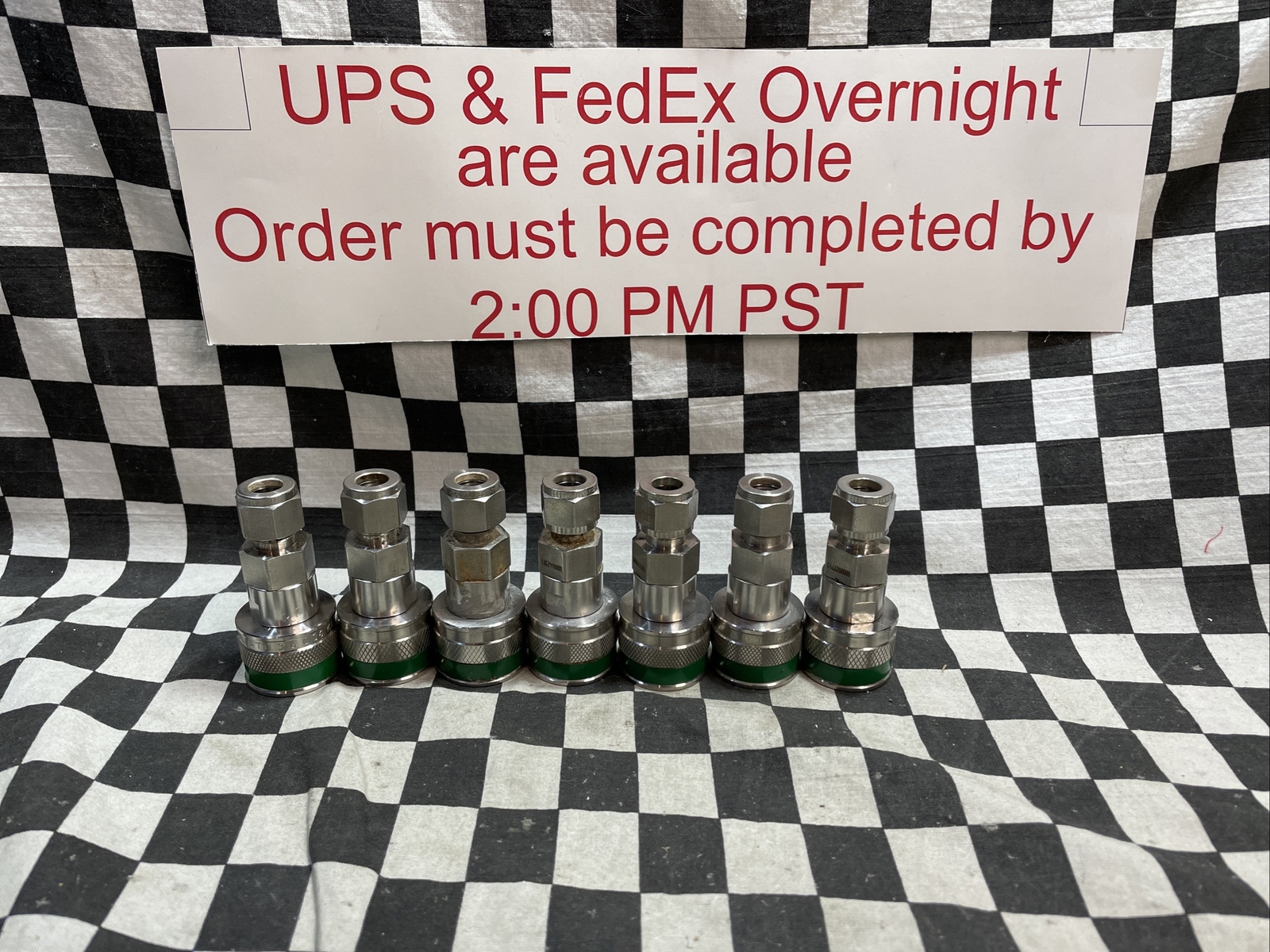 SWAGELOK Quick Connect 3/8″, SS-QC6-B-600K3, LOT OF 7, SHIPSAMEDAY#1220P7
