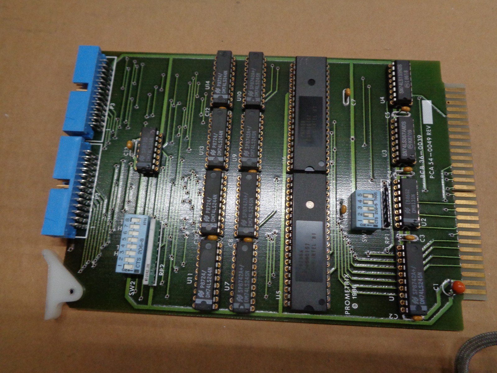 Prometrix PCB Parallel I/O Card PN: 36-0039 REV: A