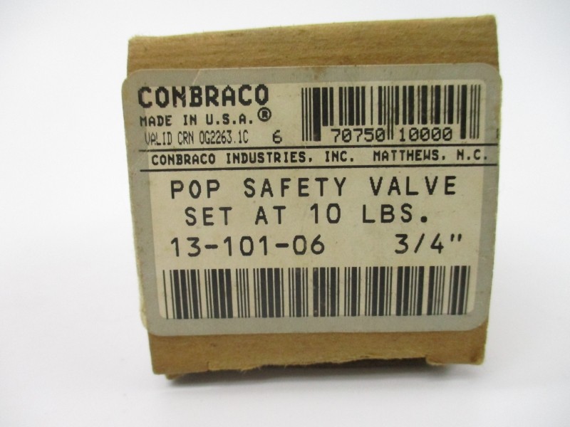 CONBRACO 13-101-06 10PSI 3/4″ NSMP