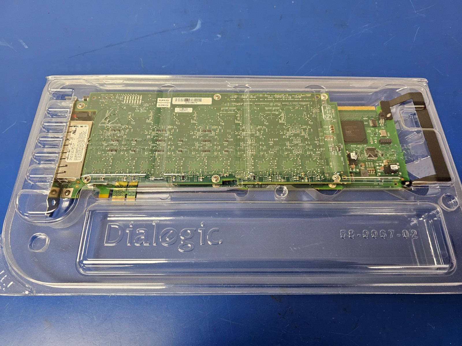 DIALOGIC DMV1200BTEPEQ PCIe 4-Port T1/E1 Media Voice Board (Factory Sealed)