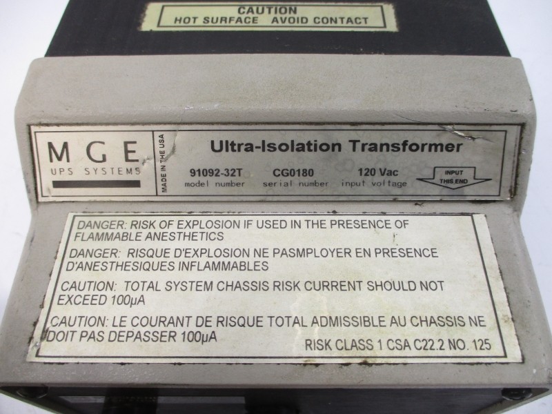 MGE 91092-32T 120VAC UNMP