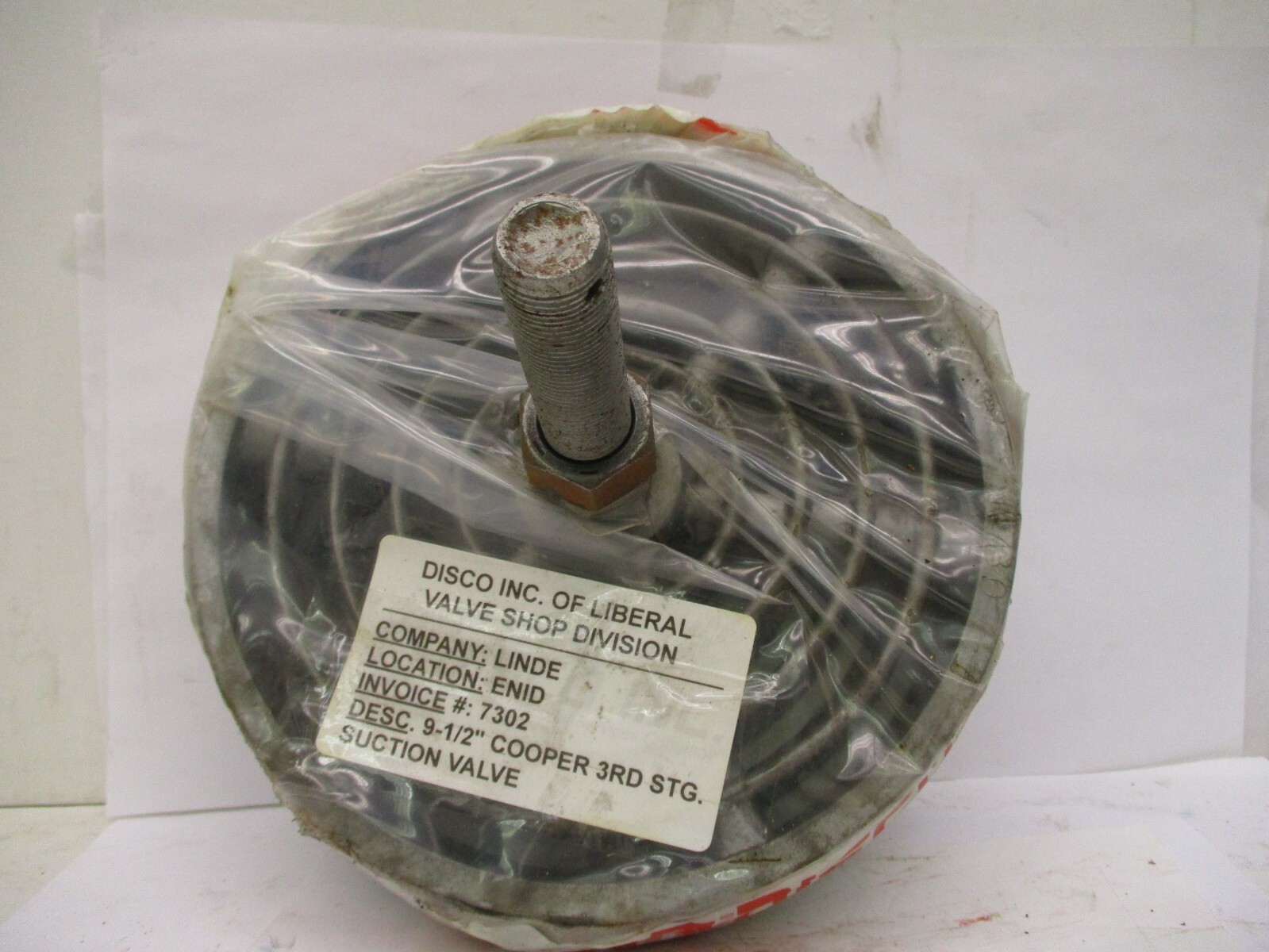 New Disco Inc. 9-1/2″ Cooper 3rd Stg. Suction Valve A3517PAO