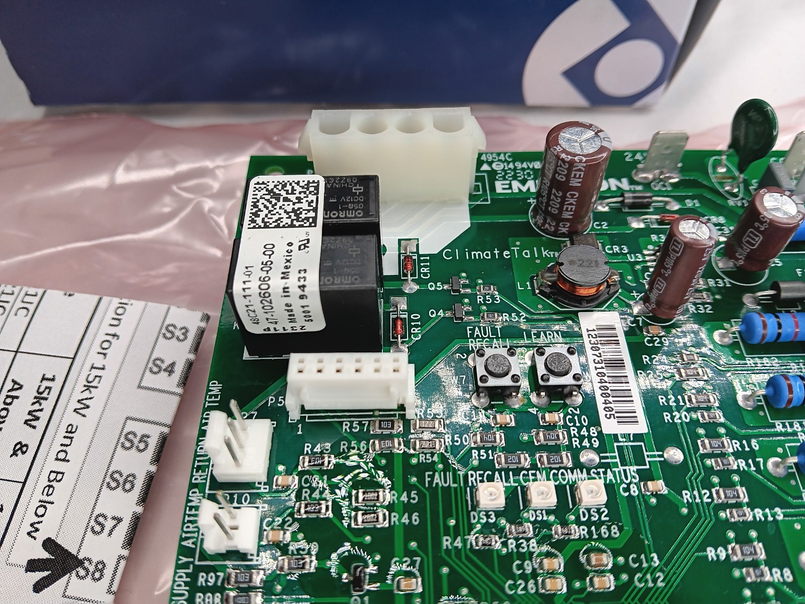 Rheem 47-102606-85 Control Board For Communicating Air Handler