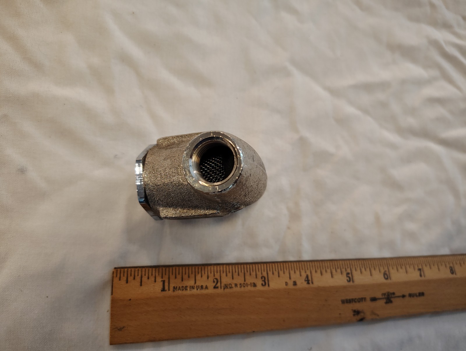 NEW OLD STOCK! WATTS 3/8″ V PATTERN WATER STRAINER 27-P3