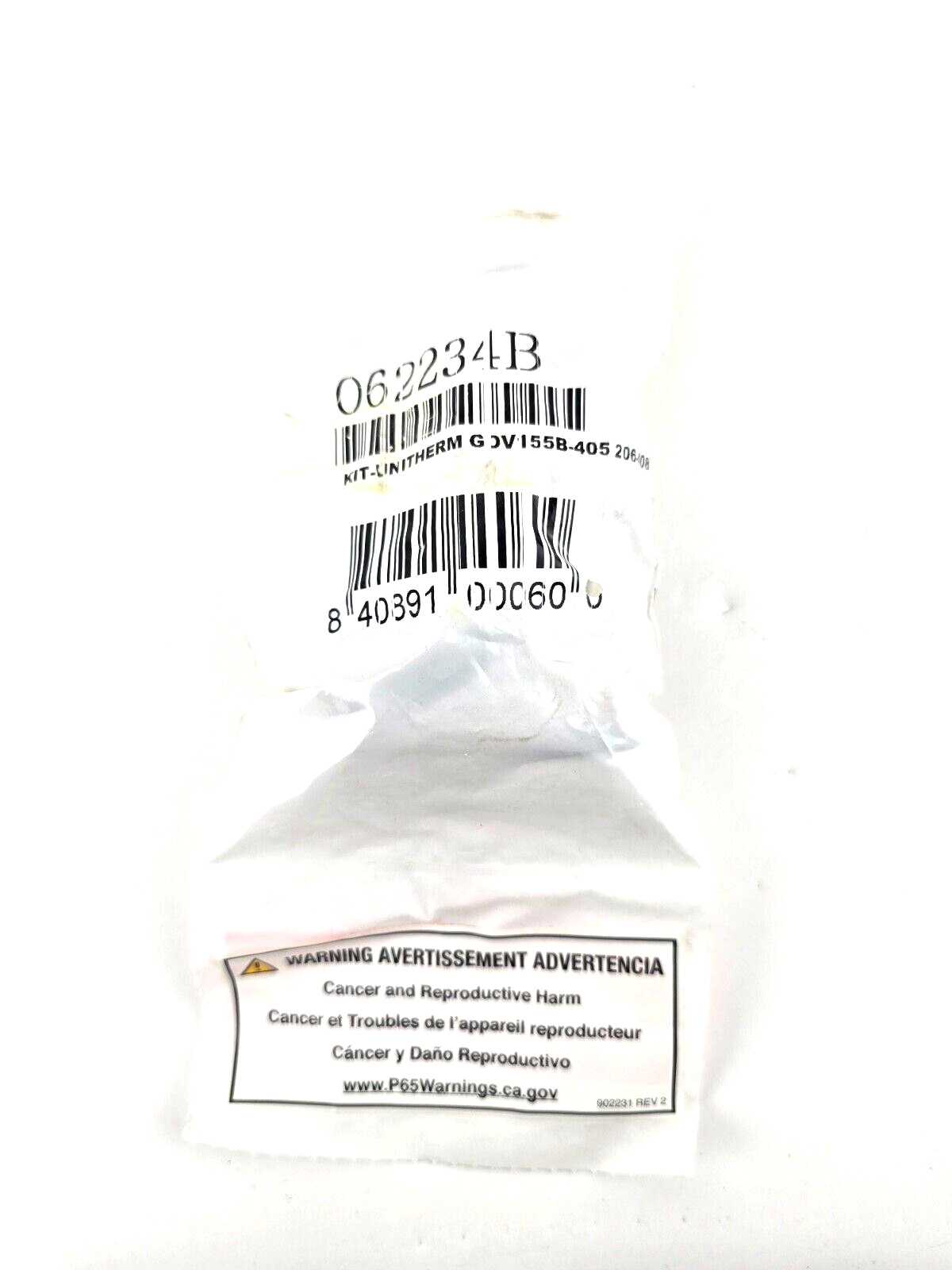 Raypak Unitherm Governor 105A/105B/155A/185A/R185/185/207A 062234B