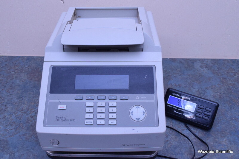 AB APPLIED BIOSYSTEMS GENEAMP PCR SYSTEM 9700 WITH 96 WELL BLOCK N8050200