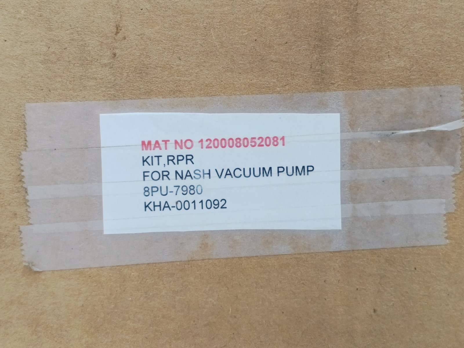 NASH 8PU-7980 CL700/AT704 1ST STAGE Repair Kit Gaskets Shims PK-2488 New