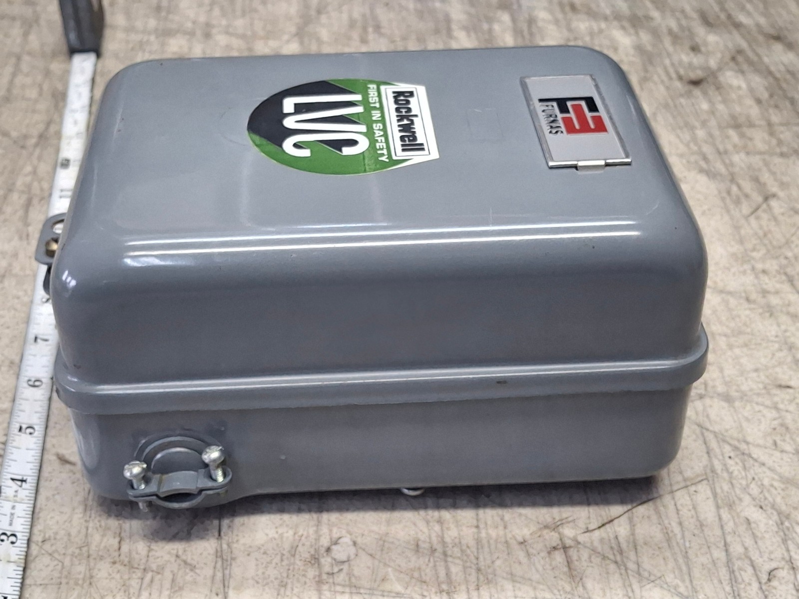 Furnas D18132-9 Motor Furnas Control Electrical Box Delta Rockwell On Off Switch