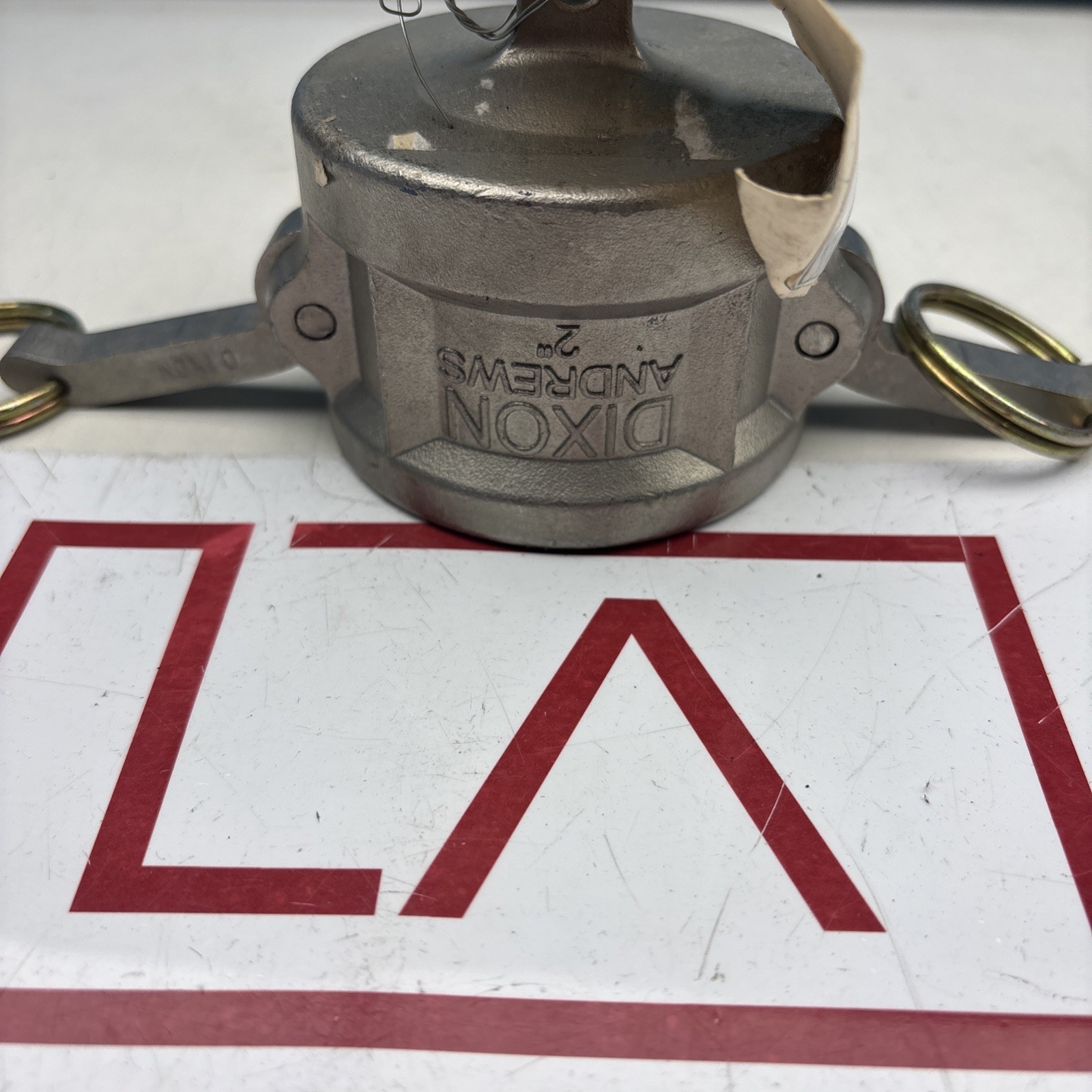 Dixon 200-DC-AL Aluminum 356T6 Type DC Cam and Groove Hose Fitting Dust Cap 2″