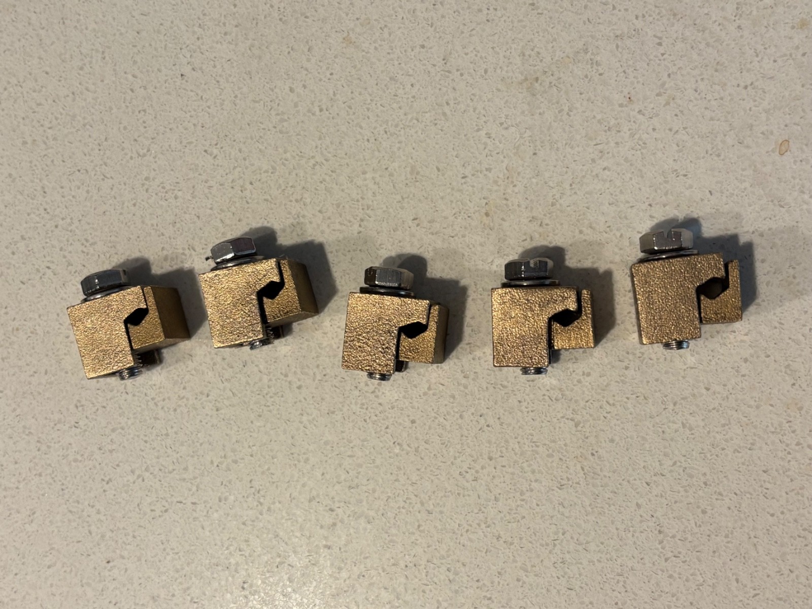 Burndy VG1 VISEIT Vice Clamp #10090342 Copper Alloy Connector #6-#10 Sol 5-PACK