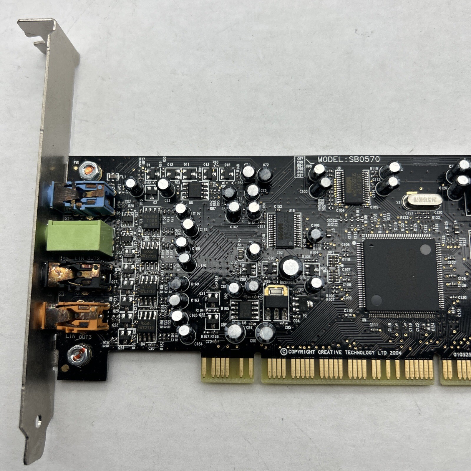 Creative Labs Sound Blaster Audigy PCI Sound Card # SB0570 Vintage Gaming 2004