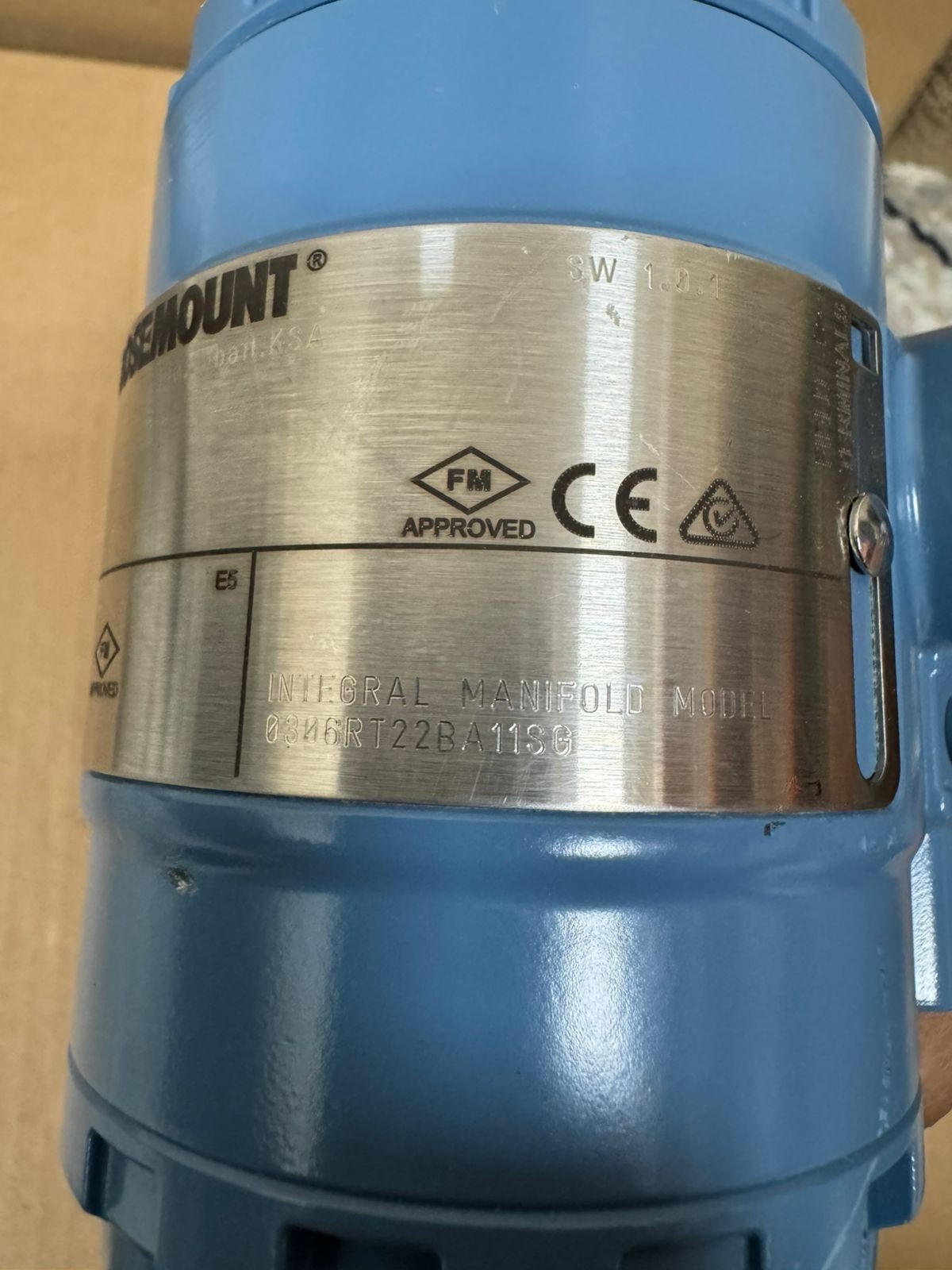 Rosemount / Pressure Transmitter / 2051TG4A2B31AS5B4E5M5D4Q4 / 4000PSI-276BAR