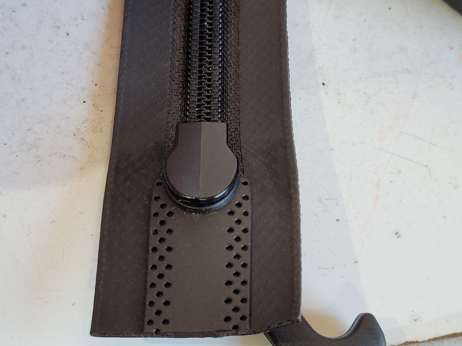 Rubber Air Tight 290cm Zipper Closed End Waterproof
