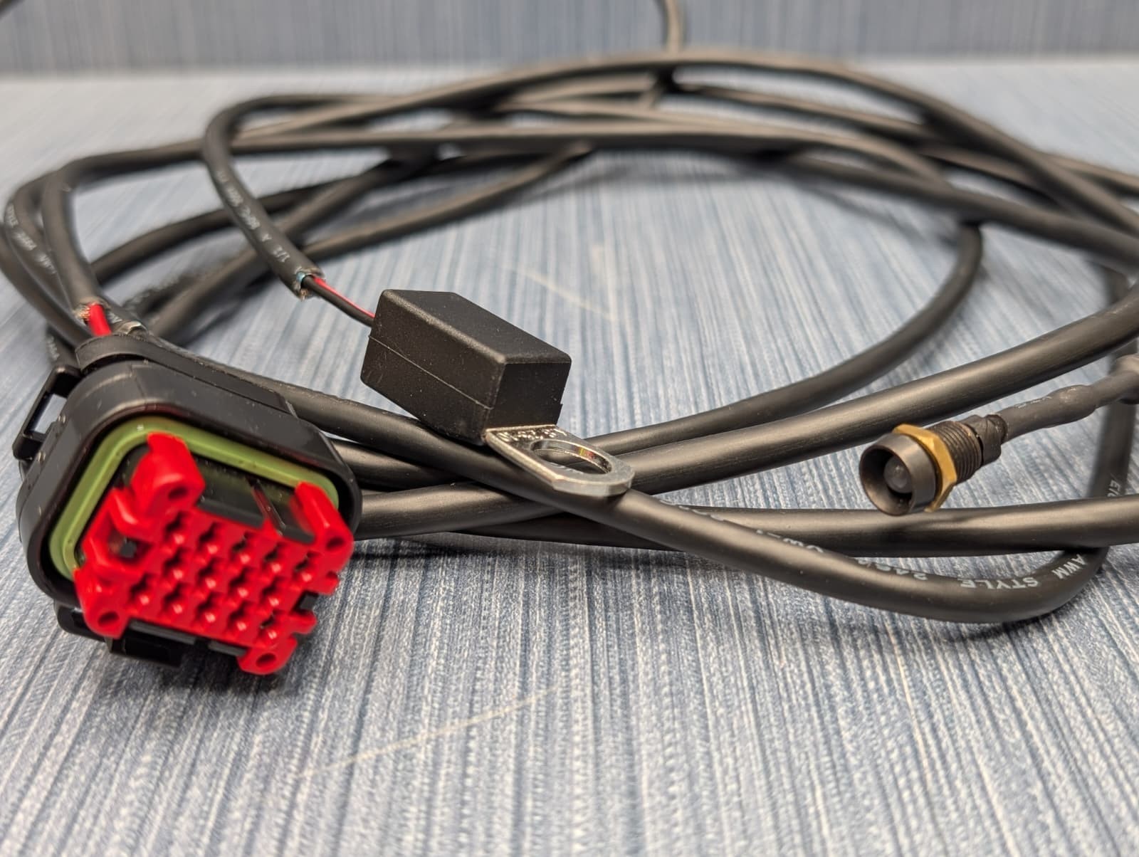Delta-Q IC650 Comm Connector Remote LED Cable 6ft Signal Harness 475-0411