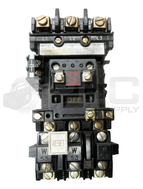 ALLEN BRADLEY 509-BOD /A CONTACTOR W/ CB236 W/ 590-BOW16 /A RELAY *READ*