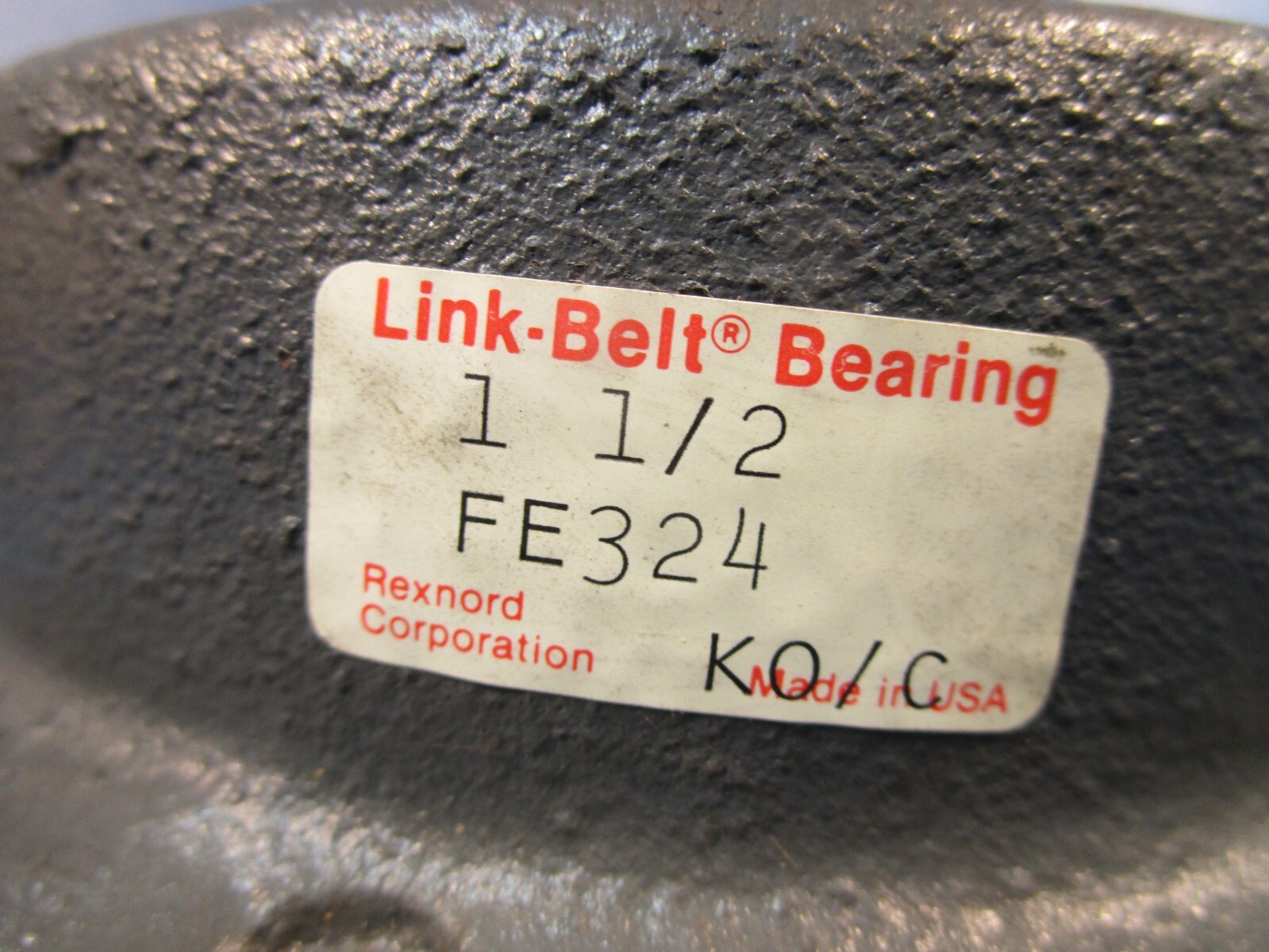 Link-Belt Bearing FE324 – 1-1/2″ 4 Bolt Flange Bearing UNIT