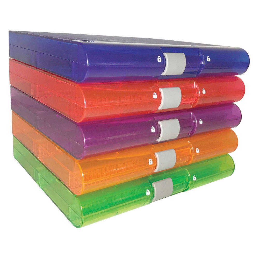 HEATHROW SCIENTIFIC Slide Box,100 Slots,PK5 55PR55