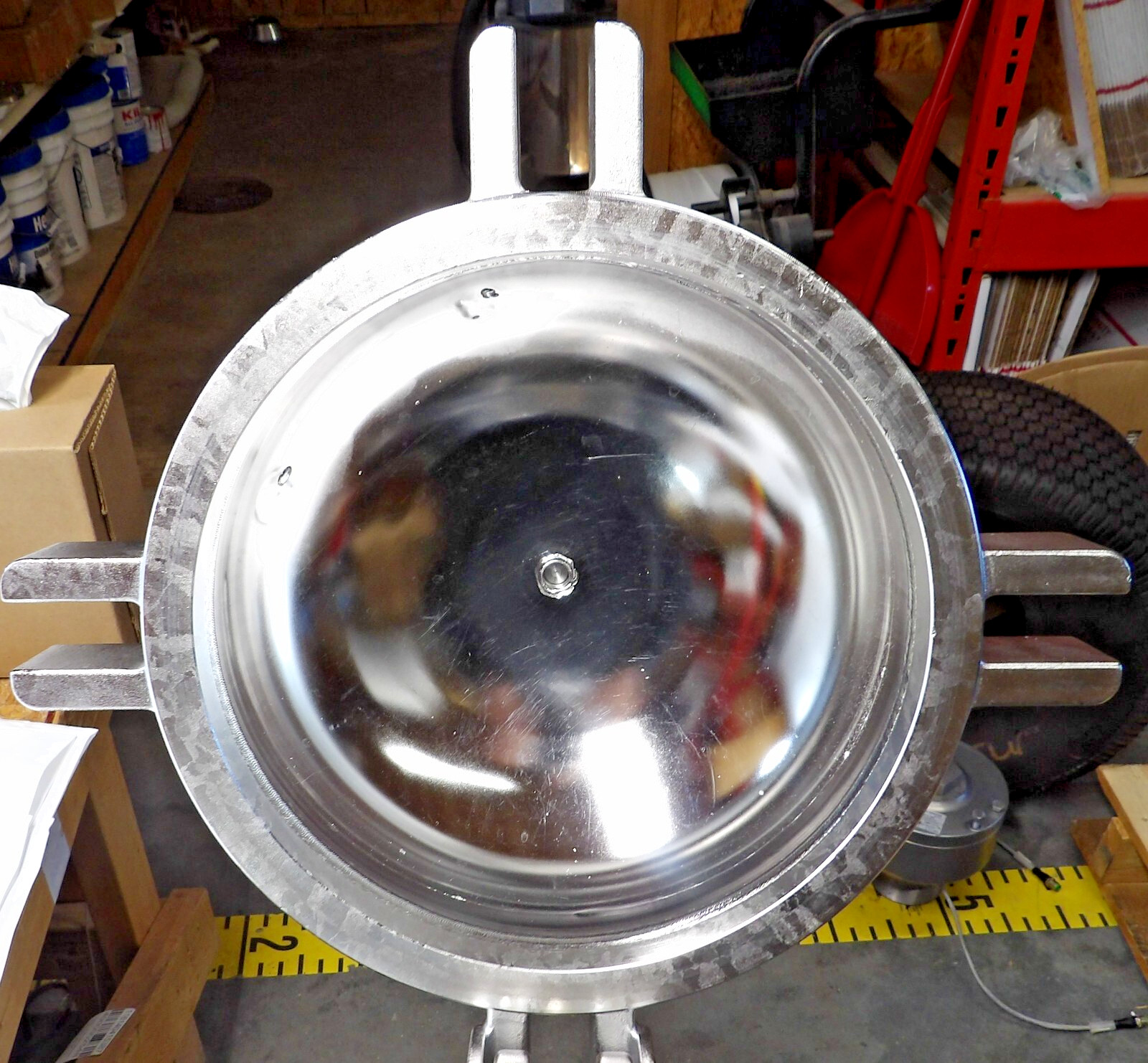 7 Round x 20″ Cartridge Filter Vessel Housing 304 SS 2″ Flange 150 PSI W2T942796