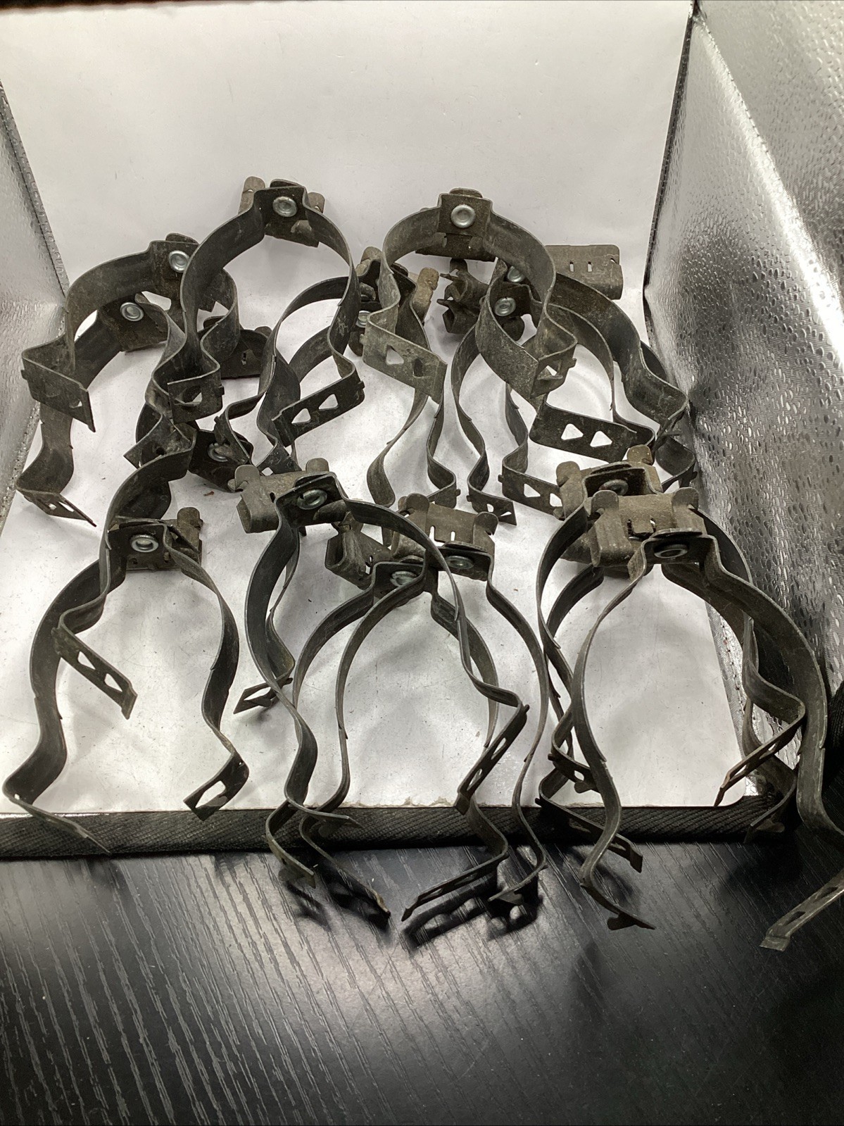 Caddy 4-H-2-4 Beam Clamp w/Caddy 32-M Conduit Fastener 2” (lot of 18)
