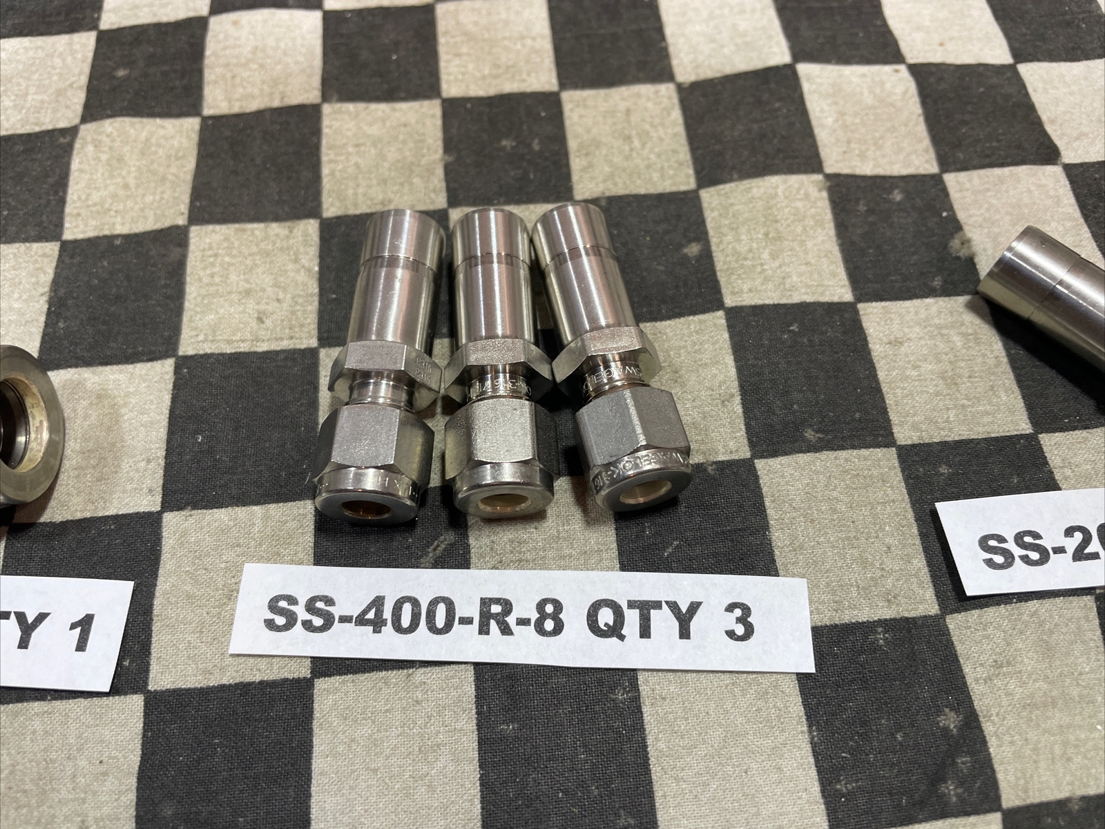 SS-810-R-12 SS-400-R-8 SS-200-R-8 SS-400-R-6 SS-400-R-4 SS-601-PC LotOf9#1639F22