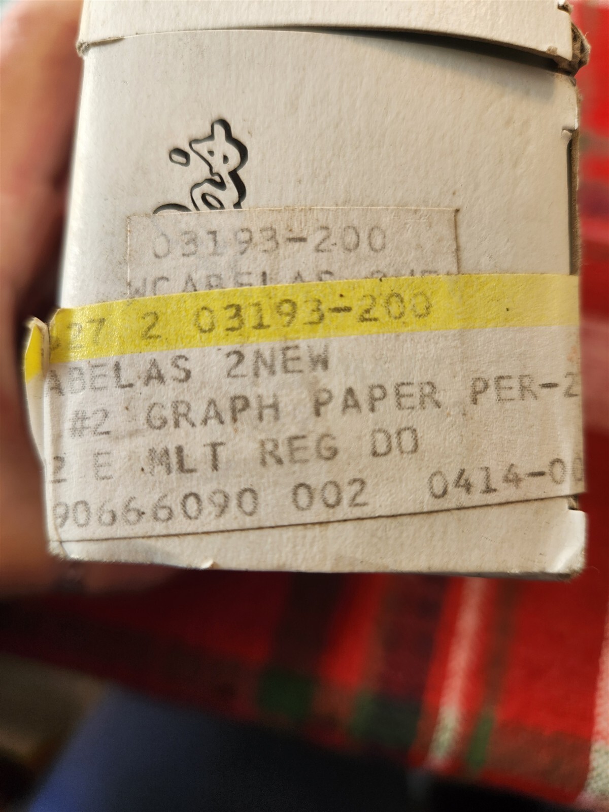 NEW Cabela M627 2 03193-200 Graph Paper, Lot of 2 Rolls *FREE SHIPPING*