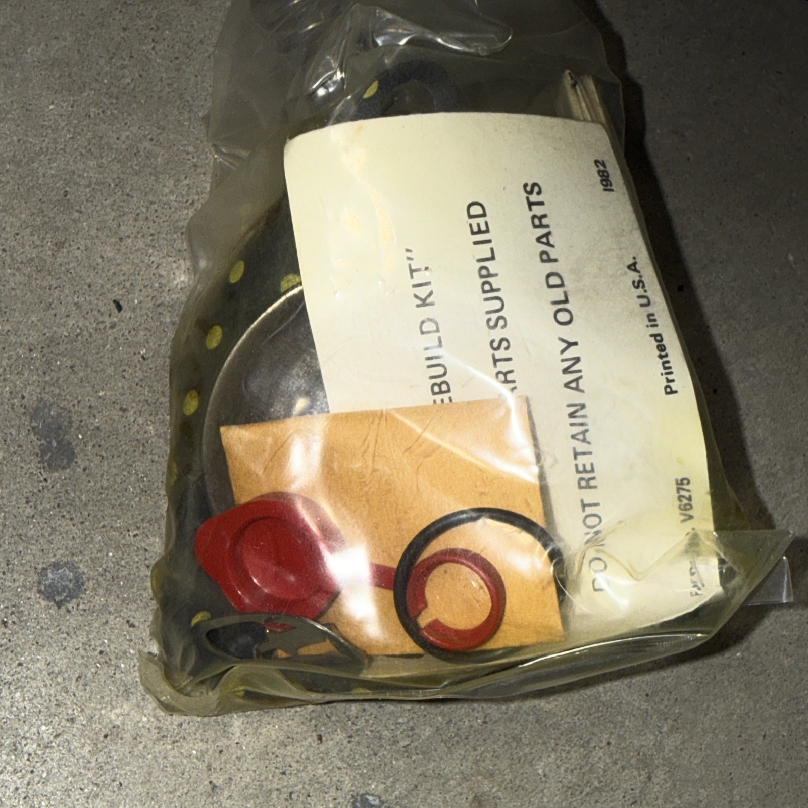 Asco RedHat (Red-Hat) 302284 Solenoid Rebuild Kit
