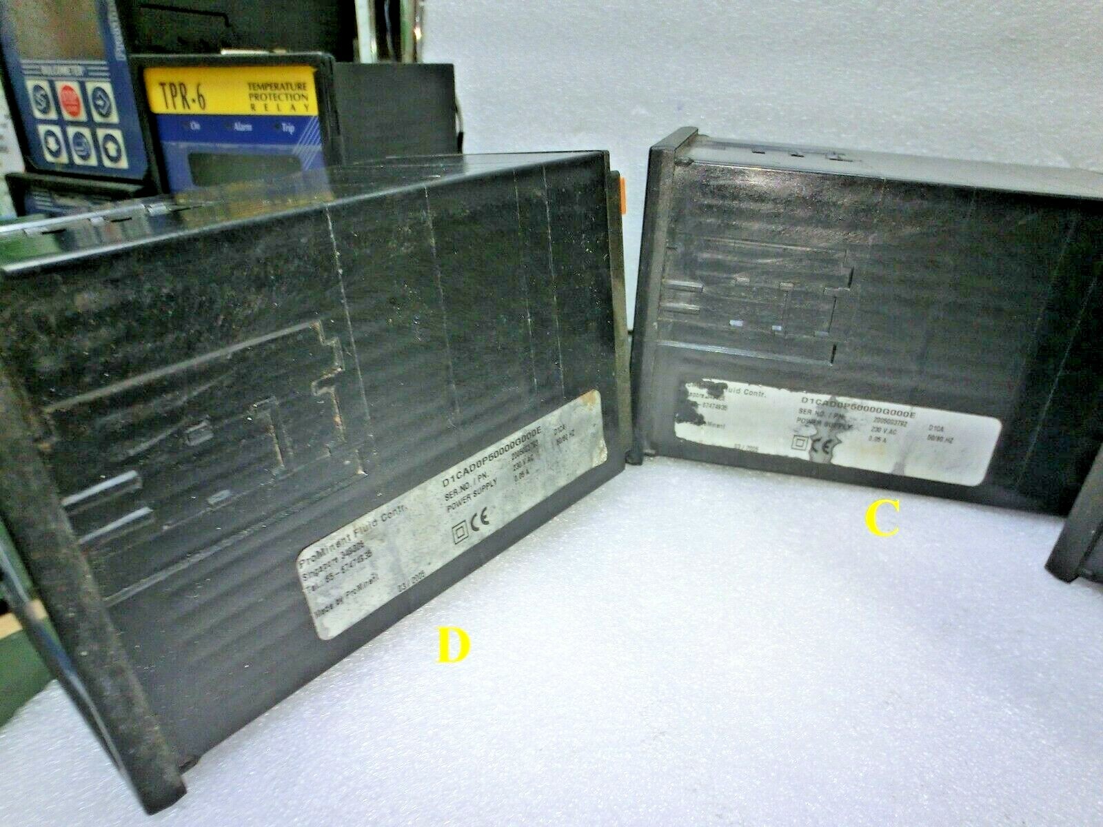 ProMinent Fluid Cntr D1CAD0p50000G000E Ph Dulcometer,230Vac,Used_,7547