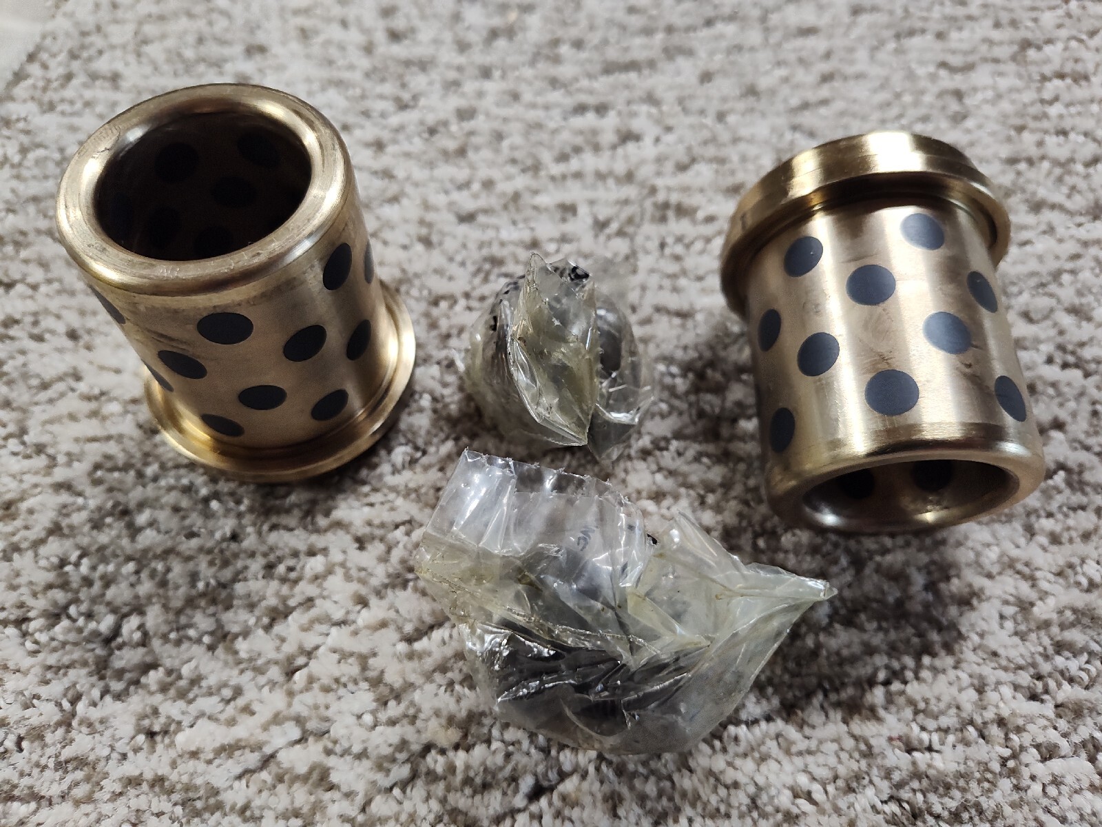 LAMINA SCB 125S GRND LOSS S/L BRNZ BUSHINGS SELF LUBRICATING Set Of 2