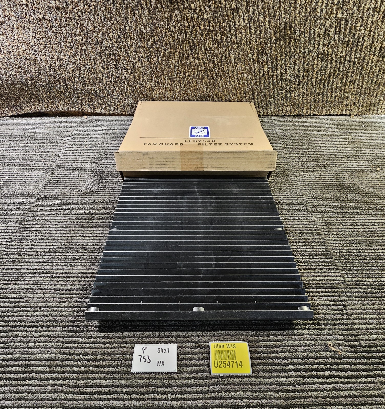 Orion Fans LFG254B Louvered Fan Guard for 254mm Fan