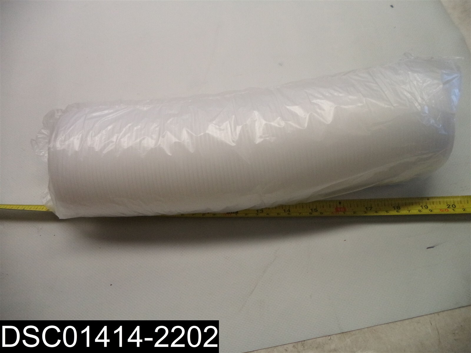 QTY=1000: 16FTLS Dart Lift and Lock White Straw/Slotted lids