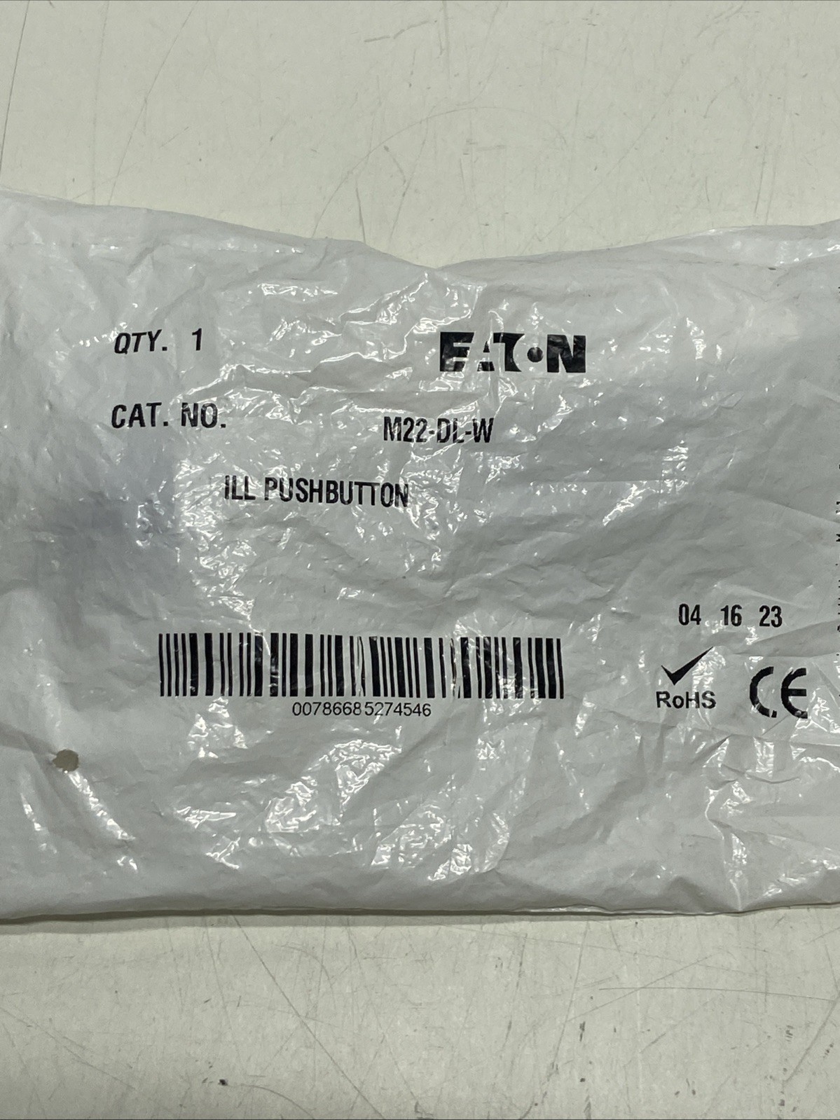 Eaton M22-DL-W Klockner/Moeller Push Button M22DLW (Pack of 2)