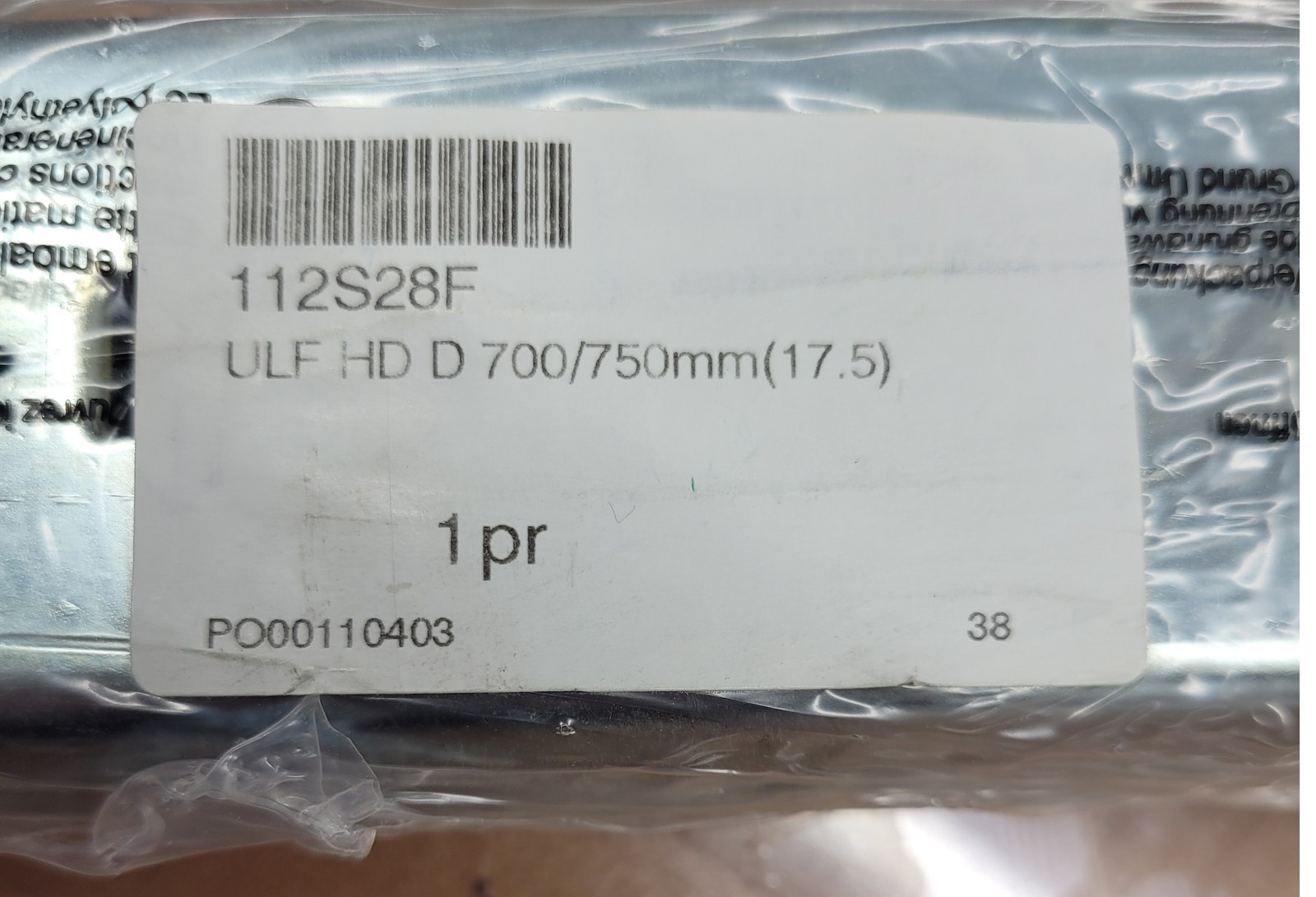 1 Pair – Thomas Regout 112S28F Heavy Duty Drawer Slides ULF HD D 700/750mm(17.5)