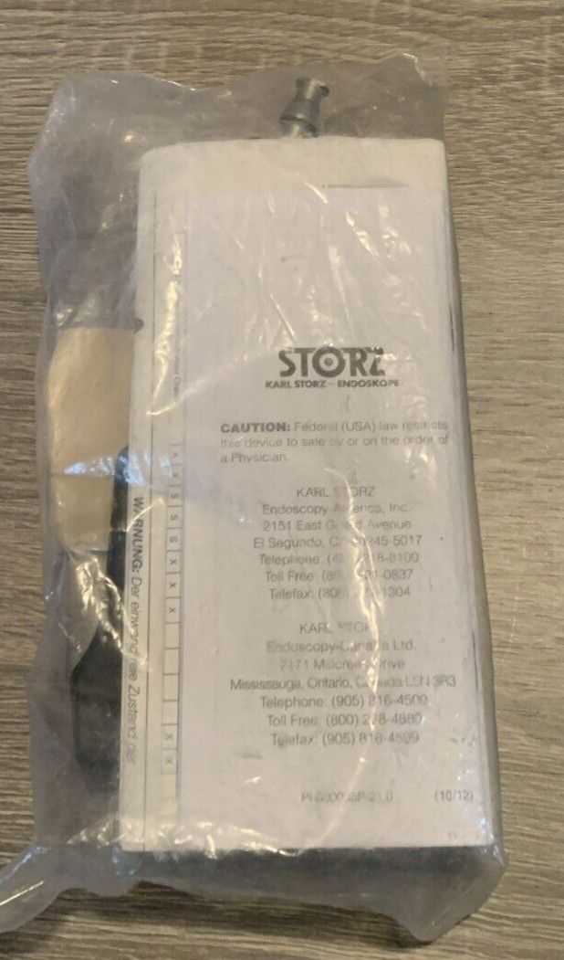 NEW Karl Storz 723622 H Irrigation Handle In Sealed Package