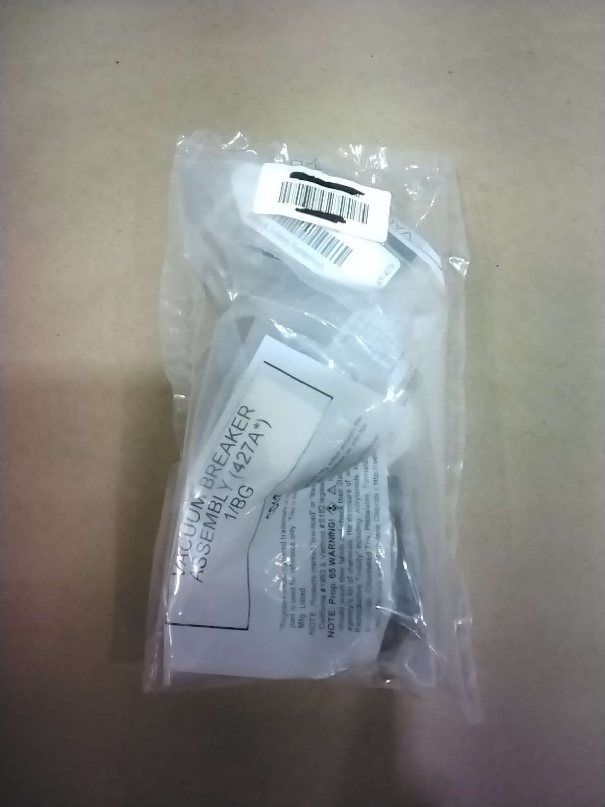 Vacuum Breaker Assembly 427A CD12