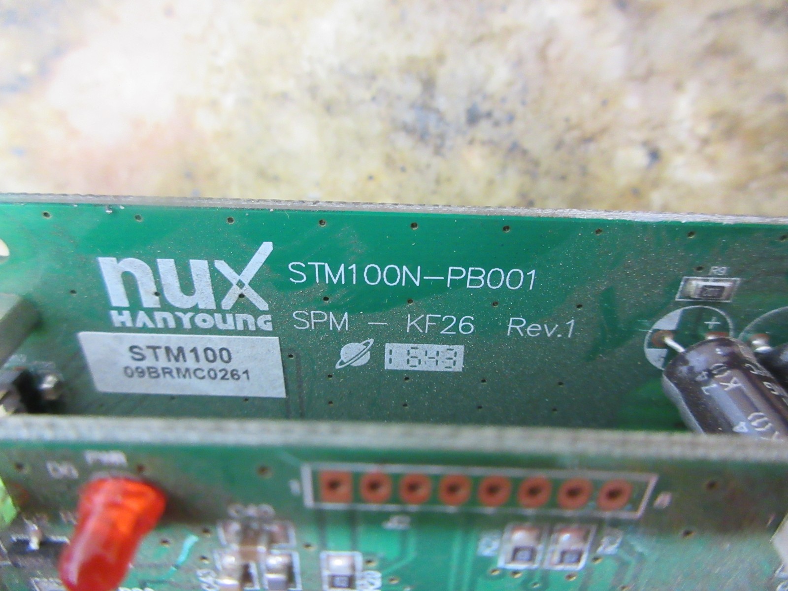 NUX STM100-PA201 SPM-KF26 STM100N-PB001 SPM-KF26 TEMPERATUR CONTROLLER