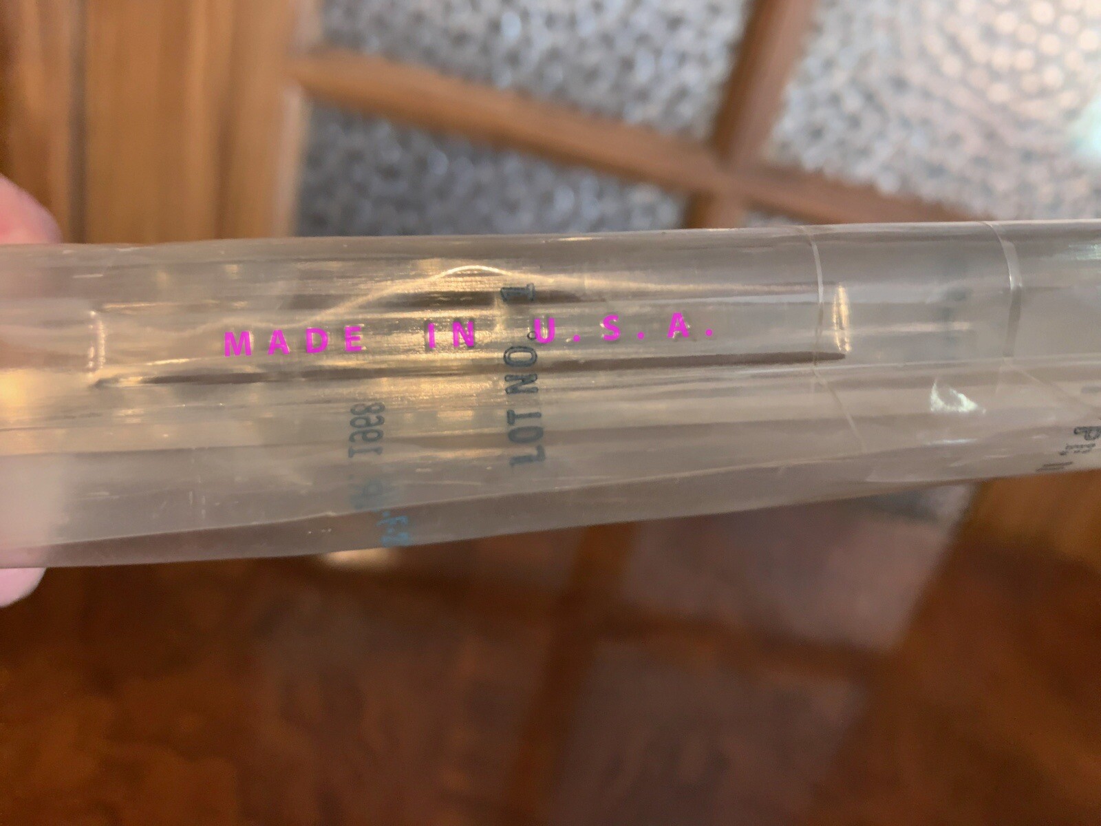 Macbeth Pyrex Plain Gauge Glass A7 High Pressure New Old Stock