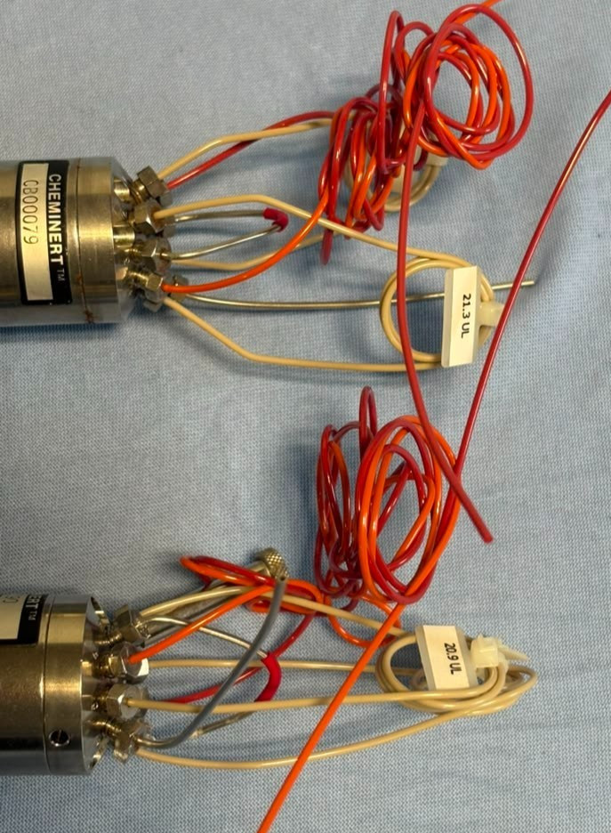 *LOT OF 2* VICI Valco Instruments Model EHMA Microelectric Actuator