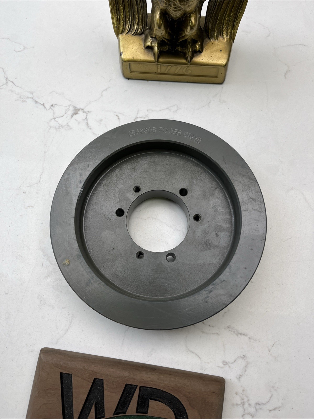 Power Drive 2B66SDS QD bushing pulley sheave 6.95″ No Box