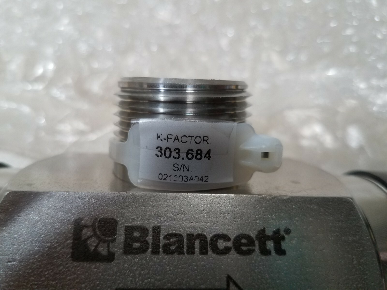 Blancett Turbine Flow Meter B111C-121 1100 Explosion Proof Series New!