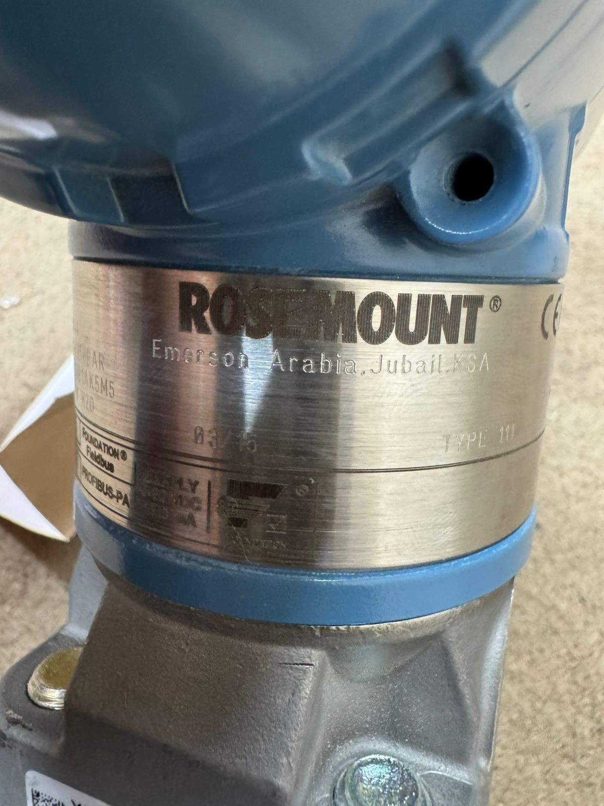 Rosemount / Pressure Transmitter / 3051CD3F22B1AK5M5 / 3626PSI-250BAR