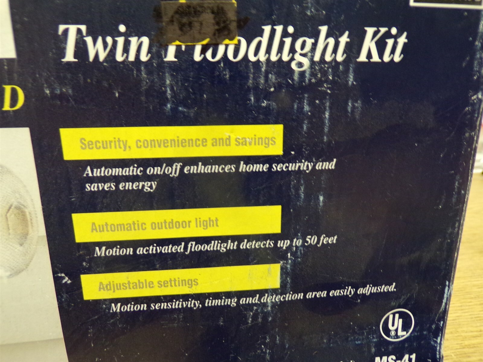 NEW Regent MS-41 Motion Activated Twin Floodlight Kit *FREE SHIPPING*